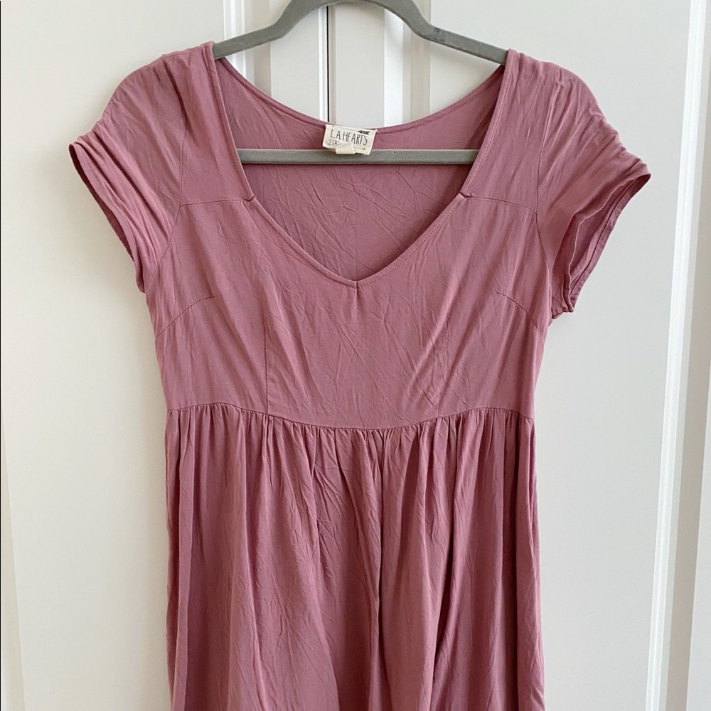Pacsun Lace-Bottom Dress